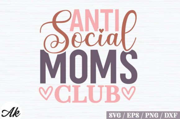 A Designer’s Review: Anti Social Moms Club Retro SVG Design