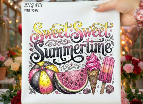 Coquette Retro SVG Sweet Summer Time PNG