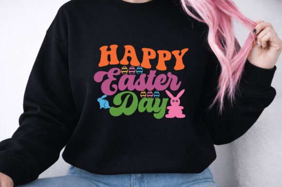 Happy Easter Day Retro SVG Review