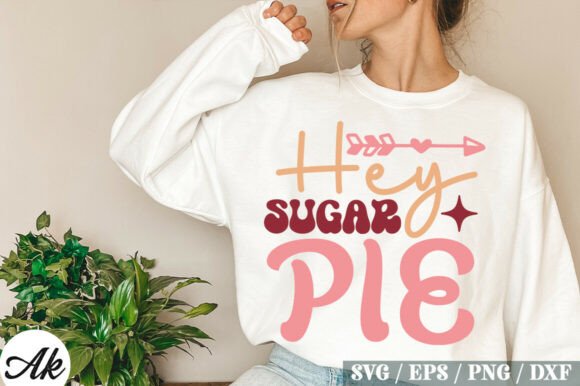Hey Sugar Pie Retro SVG Design Review