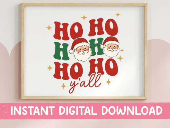 Holiday Cheer: Reviewing the Ho Ho Ho Yall Santa Retro SVG