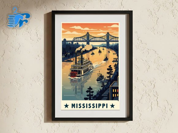 Mississippi Riverboat Retro SVG Review