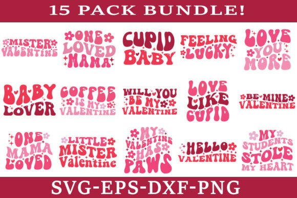 Valentines Retro SVG Design Bundle Review