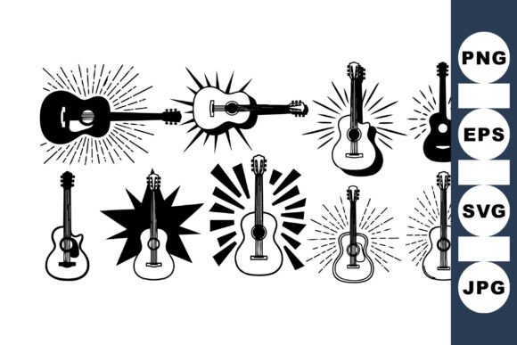 Vintage Guitar Silhouette Pack Review